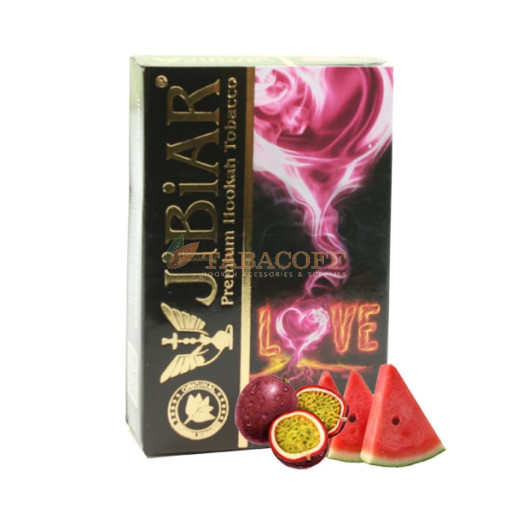 Табак для кальяна Jibiar Love (Арбуз, маракуйя) 50 гр