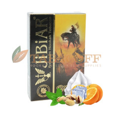 Табак для кальяна Jibiar Regnum (Апельсин, Лед, Мята, Сливки, Фисташки) 50 гр