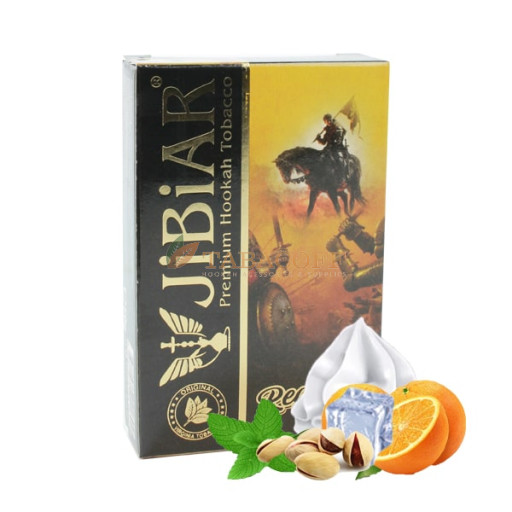Табак для кальяна Jibiar Regnum (Апельсин, Лед, Мята, Сливки, Фисташки) 50 гр