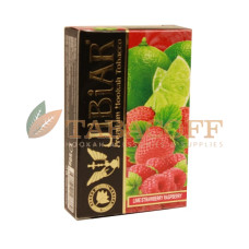 Табак для кальяна Jibiar Lime Strawberry Raspberry (Лайм, Клубника, Малина) 50 гр