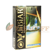 Табак для кальяна Jibiar Santa Barbara (Лёд, Персик, Черника) 50 гр