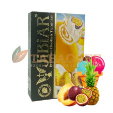 Табак для кальяна Jibiar Solero (Ананас, маракуйя, мороженое, персик) 50 гр
