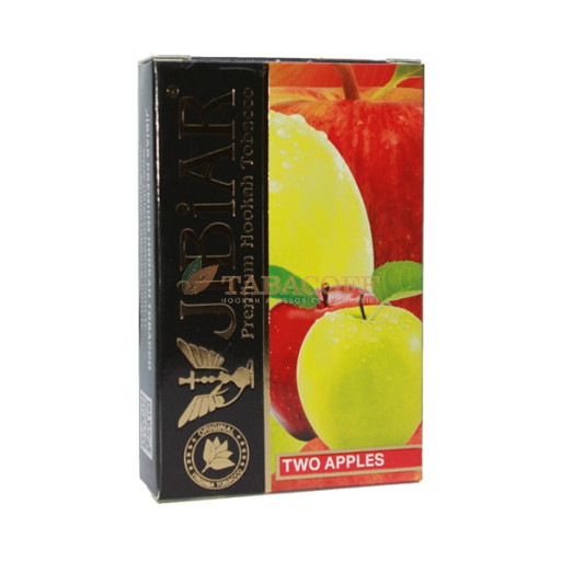 Табак для кальяна Jibiar Two Apple (Двойное Яблуко) 50 гр