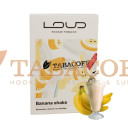Тютюн для кальяну Loud Tobacco Light Banana shake (Мілкшейк з банану та пломбіру) 50 гр. Фото.