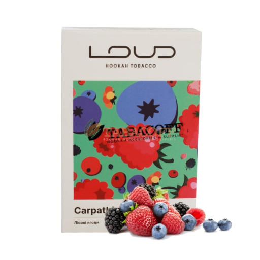 Тютюн для кальяну Loud Tobacco Light Carpathian berry (Лісові ягоди) 200 гр