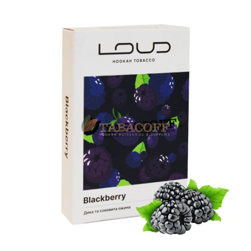 Тютюн для кальяну Loud Tobacco Light Blackberry (Ожина) 200 гр