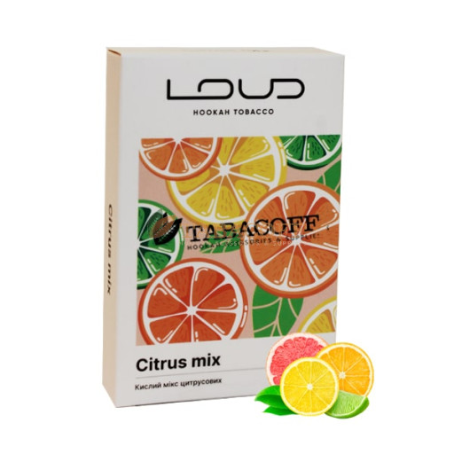 Тютюн для кальяну Loud Tobacco Light Citrus mix (Цитрусові) 50 гр