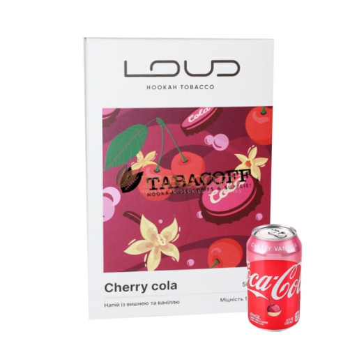 Тютюн для кальяну Loud Tobacco Light Cherry cola (Кола, вишня) 200 гр