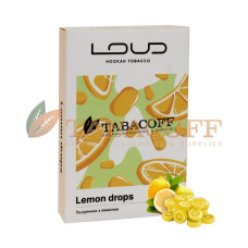 Тютюн для кальяну Loud Tobacco Light Lemon drops (Льодяники з лимоном) 50 гр