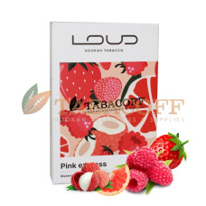 Тютюн для кальяну Loud Tobacco Light Pink express (Малина, грейпфрут, лічі, полуниця) 50 гр