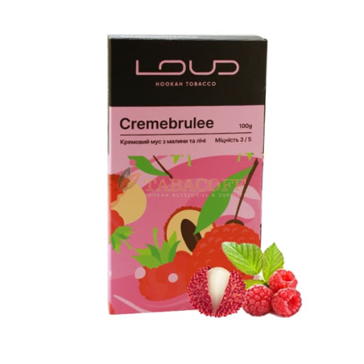 Тютюн для кальяну Loud Tobacco Cremebrulee (Крембрюле) 100 гр