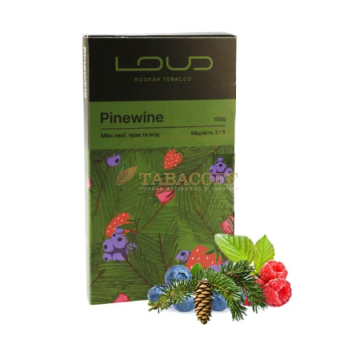 Тютюн для кальяну Loud Tobacco Pinewine (Хвоя, Матя, Ягоди) 100 гр