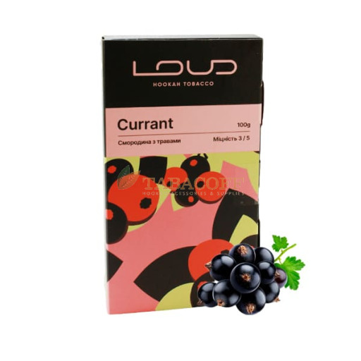 Тютюн для кальяну Loud Tobacco Currant (Смородина) 100 гр