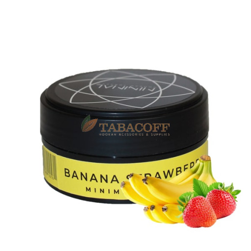 Табак для кальяна Minimal Banana Strawberry (Банан, Клубника) 50 гр