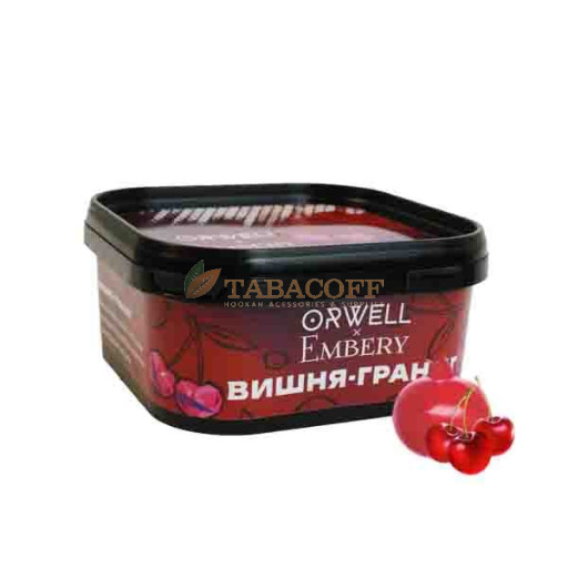 Табак для кальяна Orwell X EMBERY Soft Вишня-Гранат 200 гр