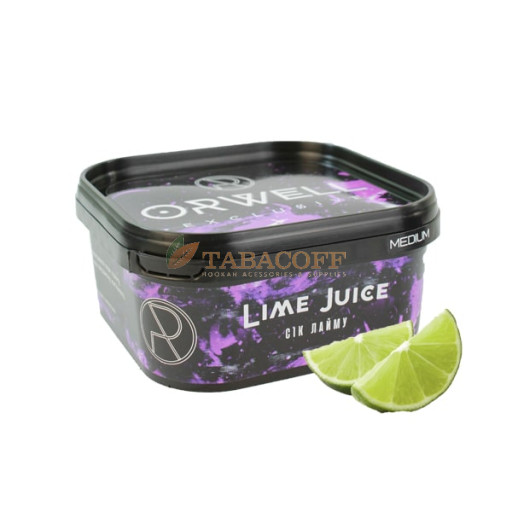 Табак для кальяна Orwell Soft Lime juice 200 гр