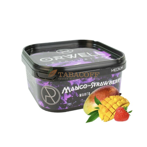 Тютюн для кальяну Orwell Medium Mango-Strawberry 200 гр