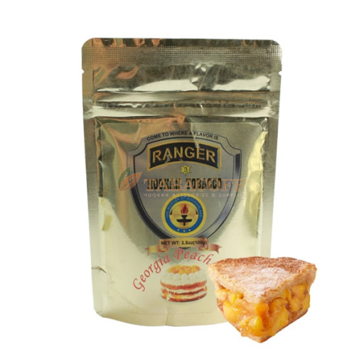 Тютюн для кальяну Ranger Georgia Peach Cake (Персиковий пиріг) 100 гр