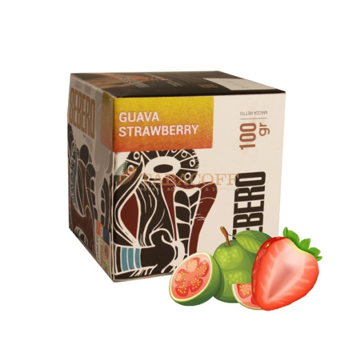 Табак для кальяна Sebero Guava Strawberry (Гуава, Клубника)