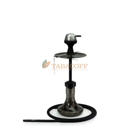 Кальян Storm Hookah mini Black, Graphite Glass