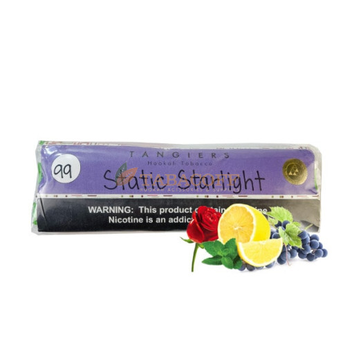 Тютюн для кальяна Tangiers Burle line Static starlight 250 гр