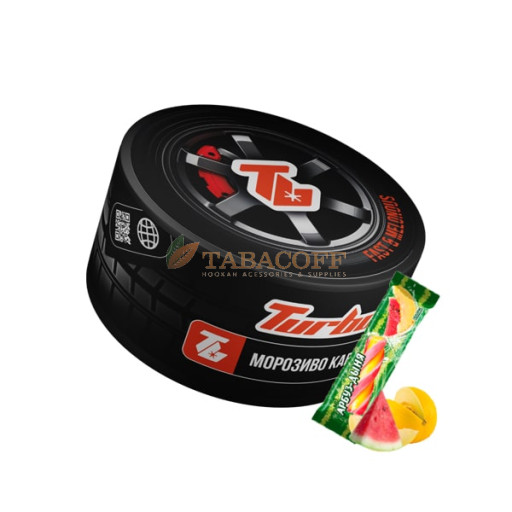Тютюн Turbo FAST & MELONOUS (Морозиво Кавун - Диня) 100 гр