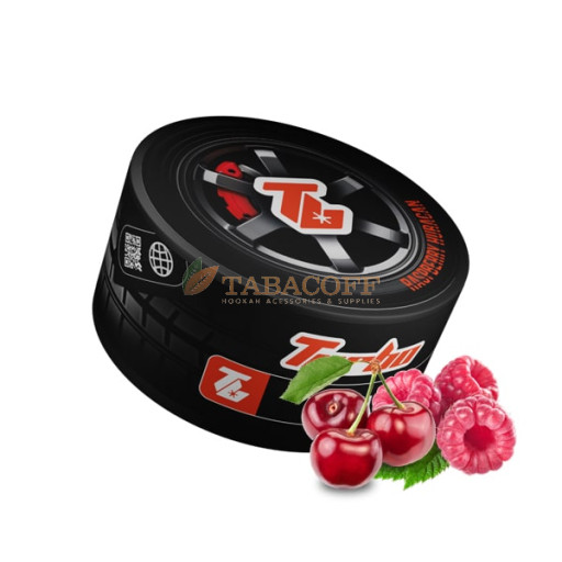 Тютюн Turbo RASPBERRY HURACAN (МАЛИНА, ВИШНЯ) 100 гр
