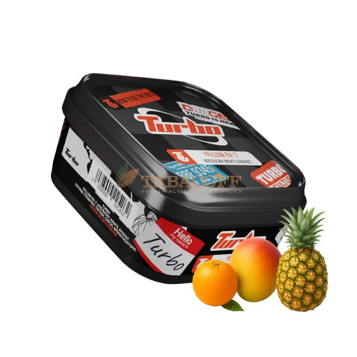 Тютюн Turbo YELLOW RX7 (Апельсин, Манго, Ананас) 250 гр