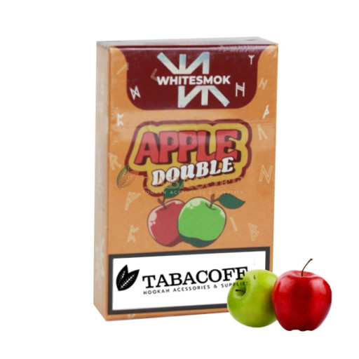 Табак для кальяна WhiteSmok DOUBLE APPLE (Двойное яблоко) 50 гр