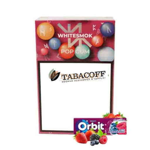 Табак для кальяна WhiteSmok POP GUM (Жвачка) 50 гр