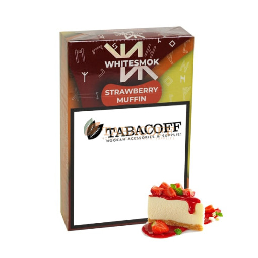 Табак для кальяна WhiteSmok Strawberry Muffins (Клубничный маффин) 50 гр