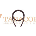 Шланг WOOKAH Brown Leather Hose. Фото.