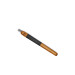 Мундштук WOOKAH Wooden Mouthpiece Merbau Black Leather