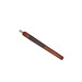Мундштук WOOKAH Wooden Mouthpiece Merbau Brown Leather