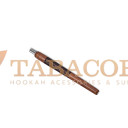 Мундштук WOOKAH Wooden Mouthpiece Walnut Brown Leather. Фото.
