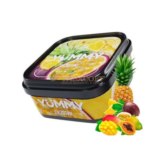Тютюн Yummy (Яммі) Екзотик (Ананас, Маракуйя) 250 г