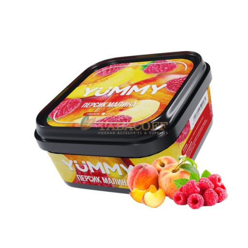 Тютюн Yummy (Яммі) Персик малина 250 г
