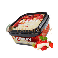 Тютюн Yummy (Яммі) Клубничный Чизкейк (Клубника, Печенье, Творожный крем) 250 г