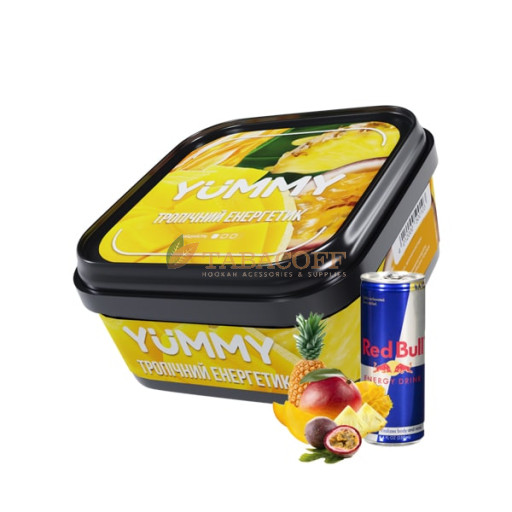 Тютюн Yummy (Яммі) Тропічний Енергетик (Манго, Маракуя, Ананас, Енергетик) 250 г