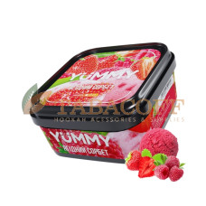 Тютюн Yummy (Яммі) Ягідний Сорбет (Полуниця, Малина, Морозиво) 250г